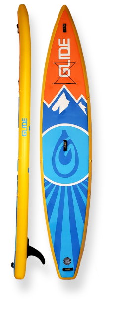 Glide Angler fishing paddle board.